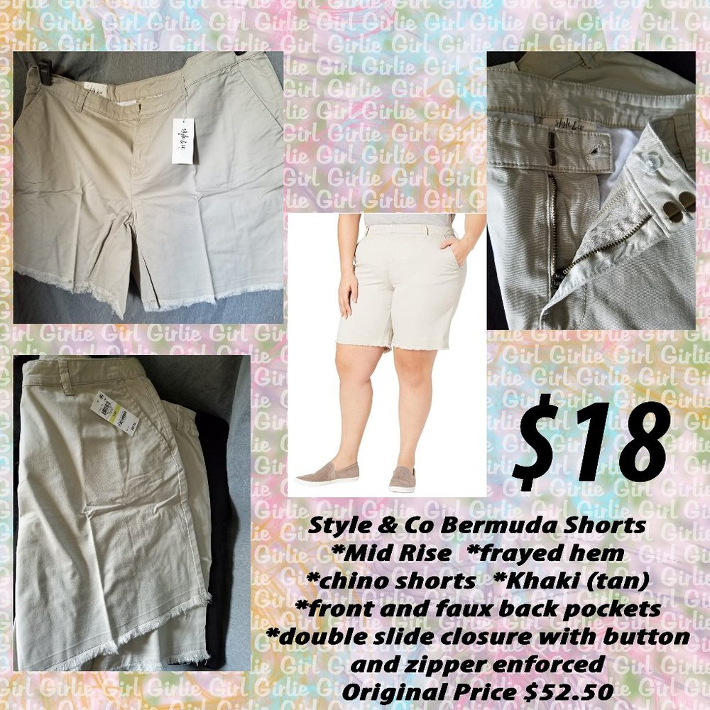 Style & Co Bermuda Shorts